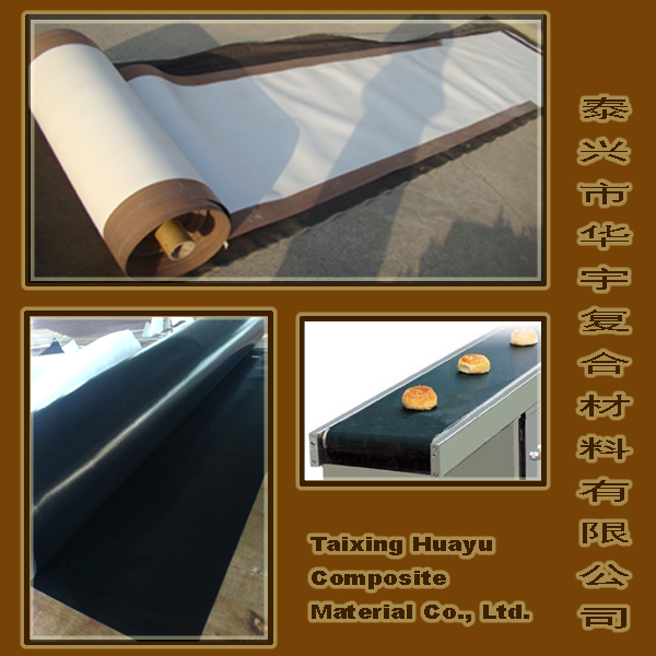 PTFE Fiberglass Fabric Used as Food Conveyor Belt(图1) PTFE Fiberglass Fabric Used as Food Conveyor Belt(图1)